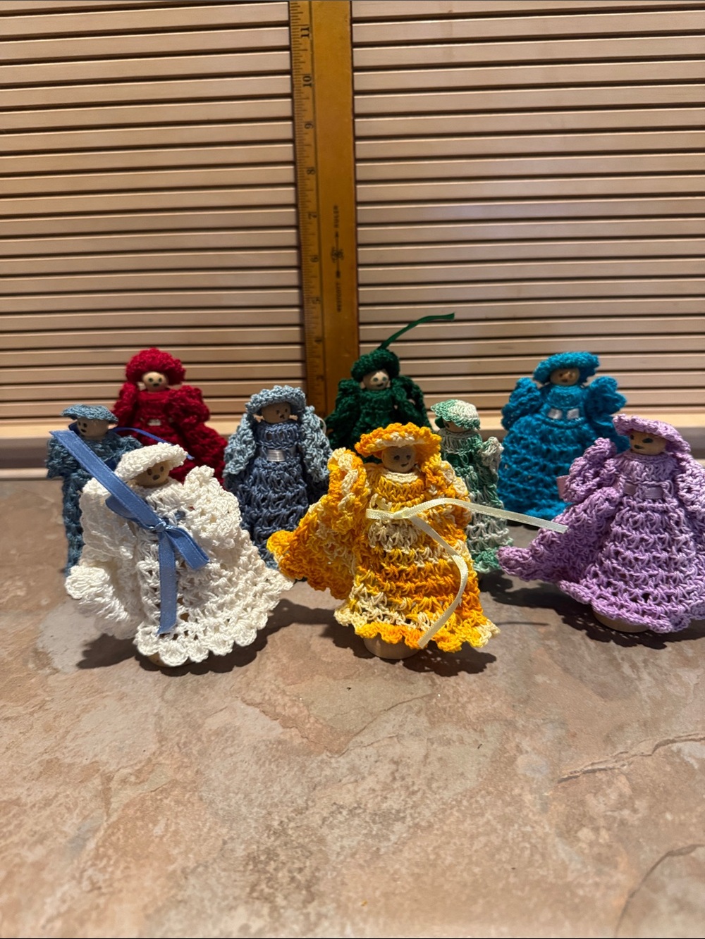 Clothes Pin Angels for Christmas